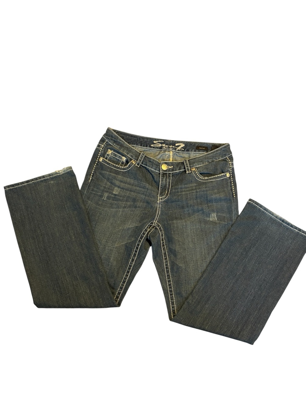 Seven7 Dark Indigo Bootcut Jeans